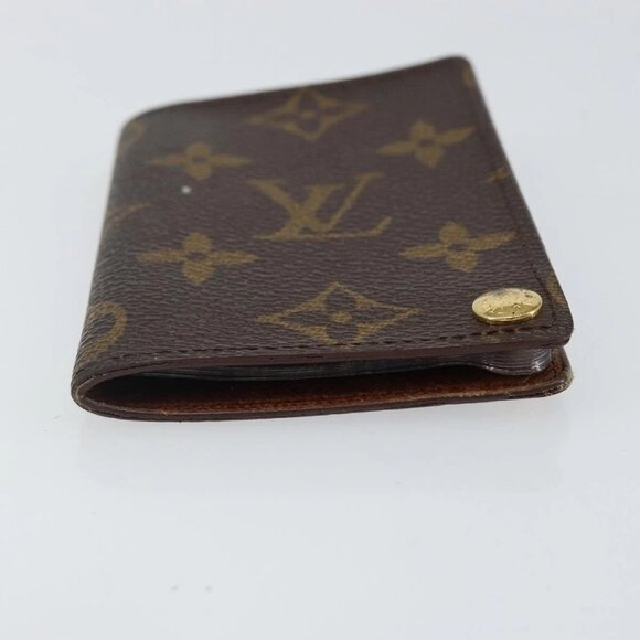 LOUIS VUITTON Monogram Porto Cartes Crdit Pression Card Case M60937 Auth th6343 - Picture 6 of 16